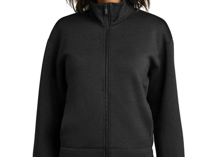 Mercer+Mettle Women's Soft Spacer FullZip MM3103 Deep Black
