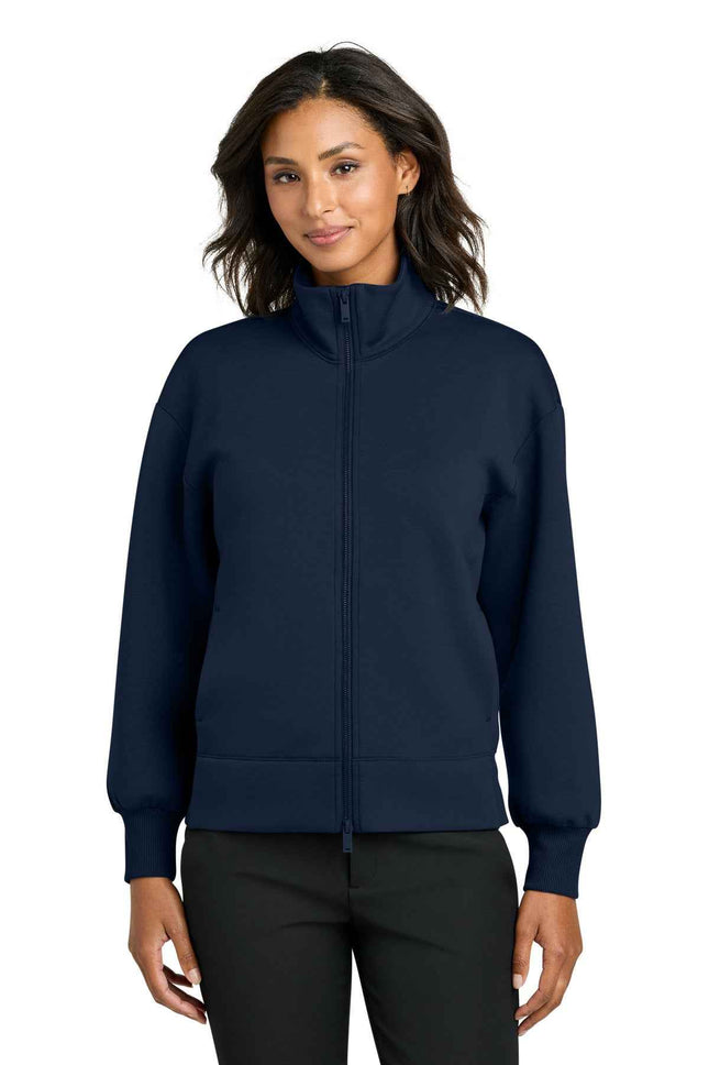 Mercer+Mettle Women's Soft Spacer FullZip MM3103 Night Navy