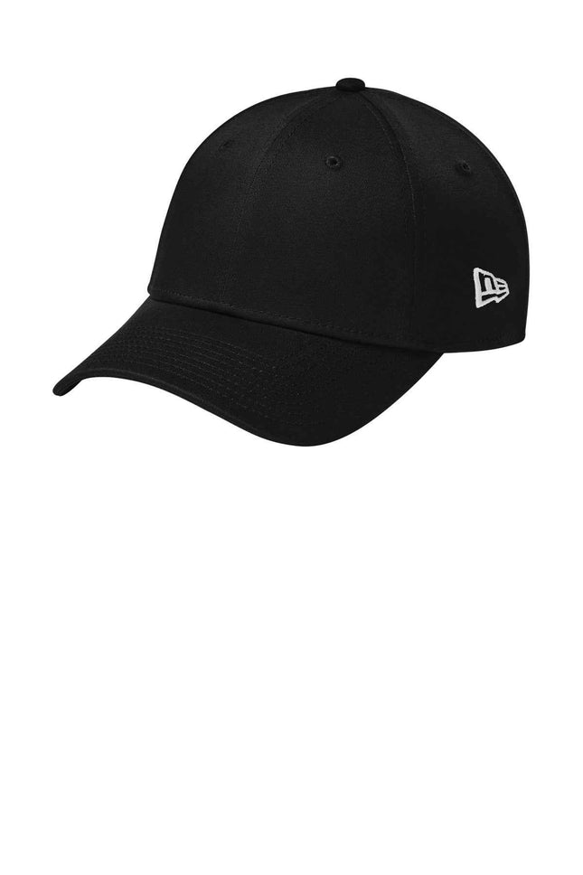 New Era Structured Stretch Cotton Cap NE1000 Flag Black