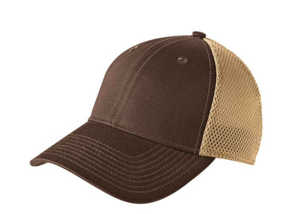 New Era Stretch Mesh Cap NE1020 Chocolate Khaki