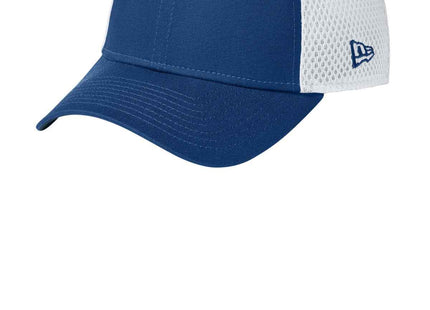 New Era Stretch Mesh Cap NE1020 Flag Royal White