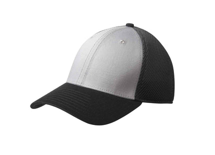 New Era Stretch Mesh Cap NE1020 Grey Black