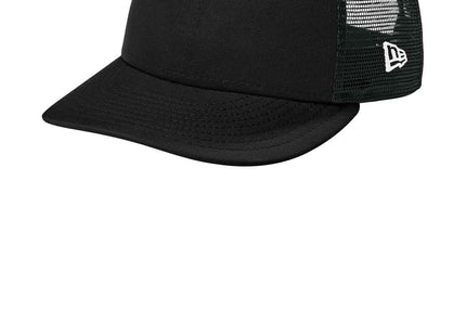 New Era Snapback Low Profile Trucker Cap NE207 Flag Black OSFA