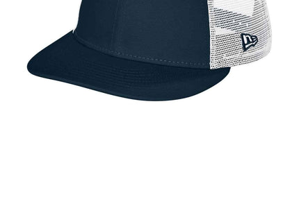 New Era Snapback Low Profile Trucker Cap NE207 Flag Deep Navy White OSFA