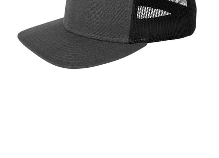 New Era Snapback Low Profile Trucker Cap NE207 Heather Graphite Black OSFA