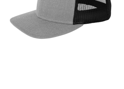 New Era Snapback Low Profile Trucker Cap NE207 Heather Grey Black OSFA