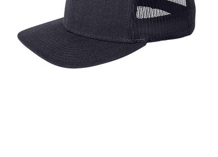New Era Snapback Low Profile Trucker Cap NE207 Heather Navy Navy OSFA