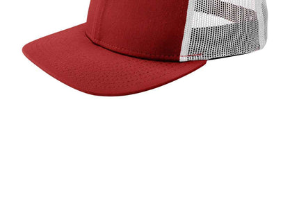 New Era Snapback Low Profile Trucker Cap NE207 Scarlet White OSFA