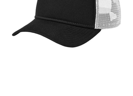 New Era AFrame Snapback Mesh Back Cap NE212 Flag Black White OSFA