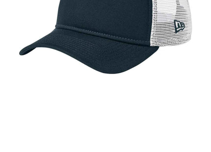 New Era AFrame Snapback Mesh Back Cap NE212 Flag Deep Navy White OSFA