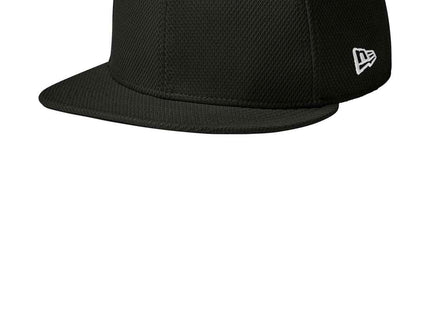 New Era Original Fit Diamond Era Flat Bill Snapback Cap NE404 Flag Black OSFA