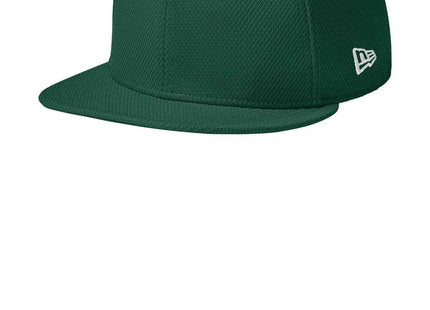 New Era Original Fit Diamond Era Flat Bill Snapback Cap NE404 Flag Dark Green OSFA