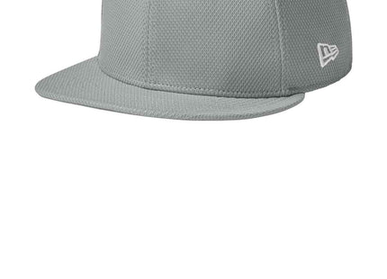 New Era Original Fit Diamond Era Flat Bill Snapback Cap NE404 Flag Grey OSFA