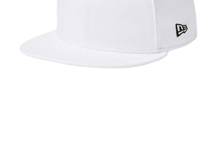 New Era Original Fit Diamond Era Flat Bill Snapback Cap NE404 Flag White OSFA