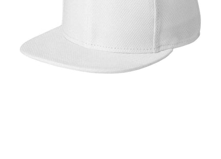 New Era Original Fit Diamond Era Flat Bill Snapback Cap NE404 White OSFA