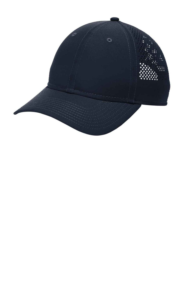 New Era Perforated Performance Cap NE406 Deep Navy OSFA