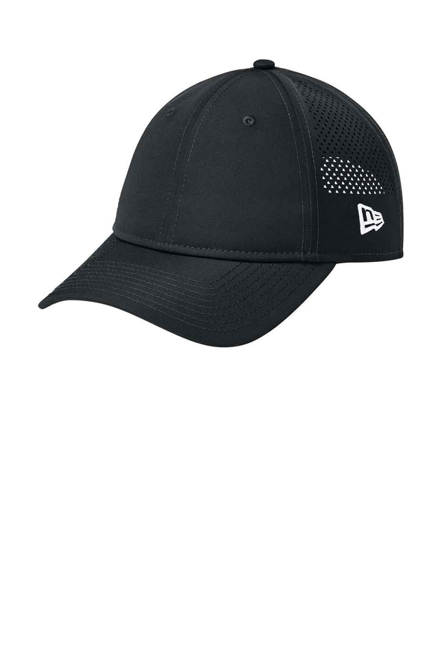New Era Perforated Performance Cap NE406 Flag Black OSFA