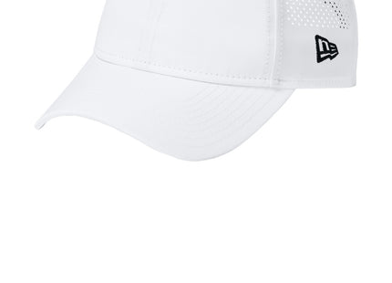 New Era Perforated Performance Cap NE406 Flag White OSFA