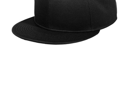 New Era Pivot Flat Bill Snapback Cap NE409 Black OSFA