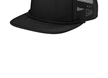 New Era Foam Rope Trucker Cap NE410 Black OSFA