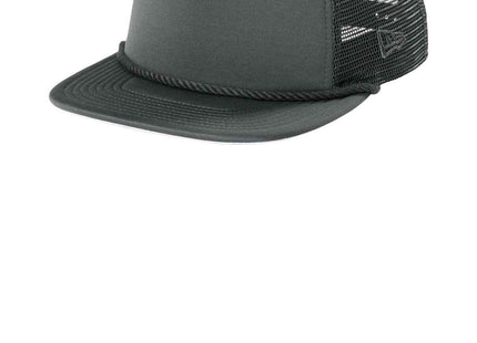 New Era Foam Rope Trucker Cap NE410 Graphite OSFA