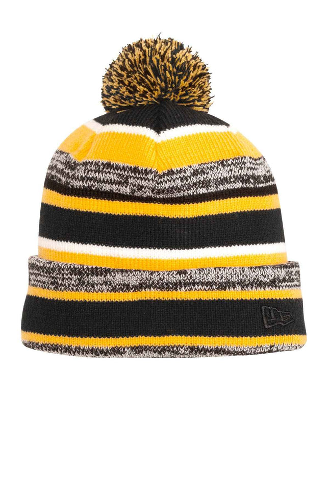 New Era Sideline Beanie NE902 Black Gold OSFA