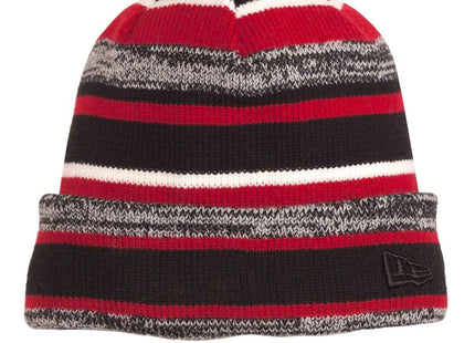New Era Sideline Beanie NE902 Black Scarlet OSFA