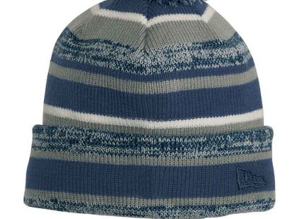New Era Sideline Beanie NE902 Navy Graphite OSFA
