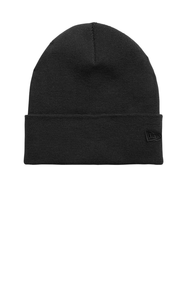 New Era Recycled Cuff Beanie NE907 Black OSFA