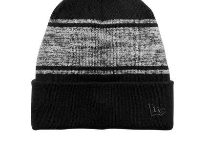 New Era Knit Chilled Pom Beanie NE909 Black Graphite OSFA