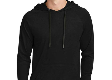 New Era TriBlend Hoodie NEA137 Black Solid