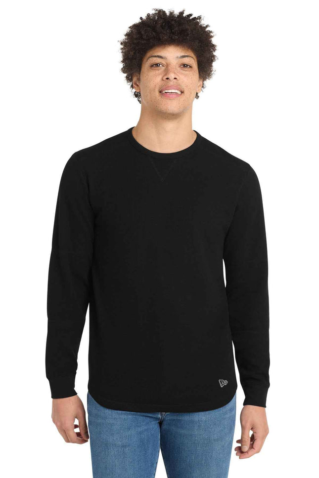 New Era Thermal Long Sleeve NEA140 Black