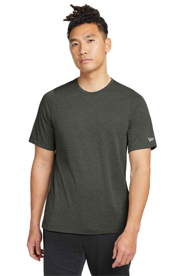 New Era Series Performance Crew Tee NEA200 Graphite