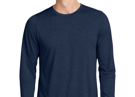 New Era Series Performance Long Sleeve Crew Tee NEA201 True Navy