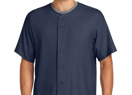New Era Diamond Era FullButton Jersey NEA220 True Navy