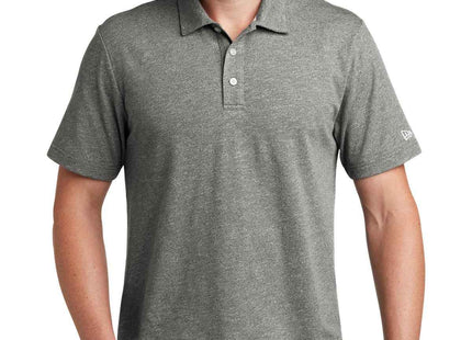 New Era Slub Twist Polo NEA301 Shadow Grey Twist