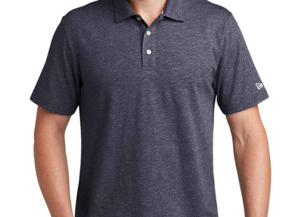 New Era Slub Twist Polo NEA301 True Navy Twist