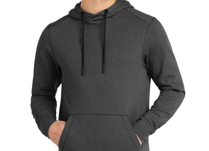 New Era TriBlend Fleece Pullover Hoodie NEA510 Black Heather