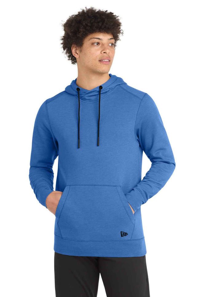 New Era TriBlend Fleece Pullover Hoodie NEA510 Royal Heather