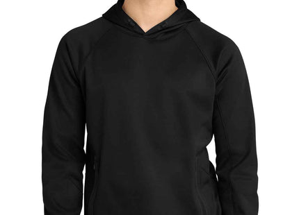 New Era Venue Fleece Pullover Hoodie NEA520 Black