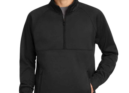 New Era Venue Fleece 1/4Zip Pullover NEA523 Black
