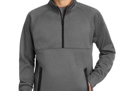 New Era Venue Fleece 1/4Zip Pullover NEA523 Graphite