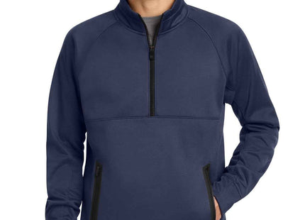 New Era Venue Fleece 1/4Zip Pullover NEA523 True Navy