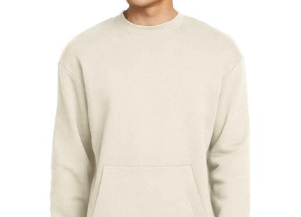 New Era Heritage Fleece Pocket Crew NEA527 Soft Beige