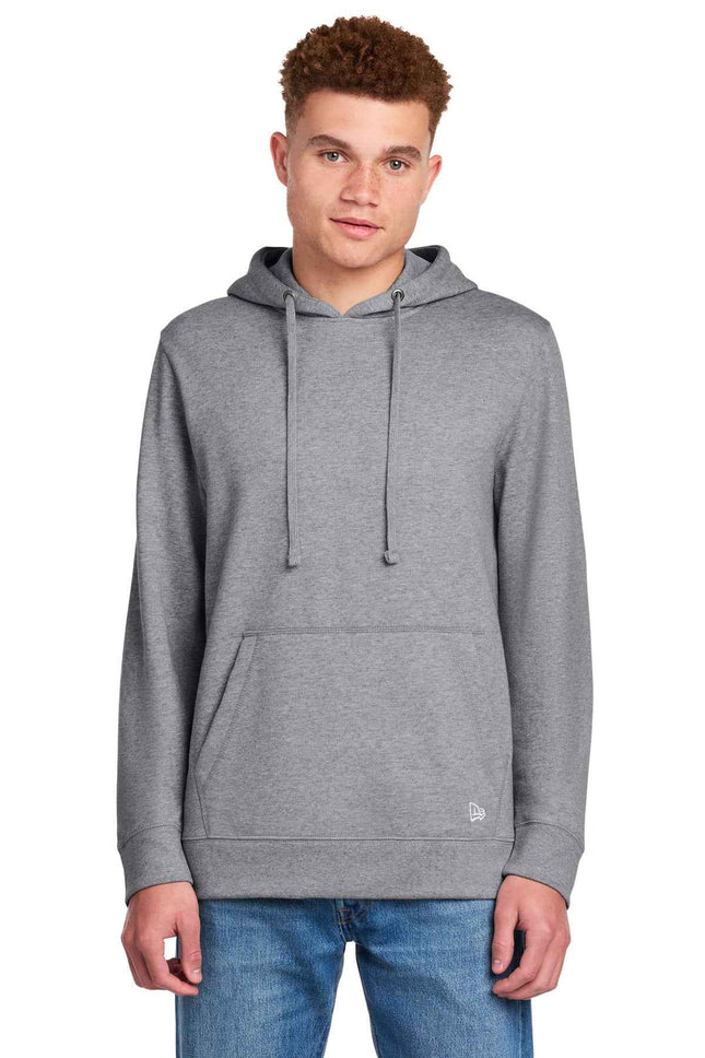 New Era Comeback Fleece Pullover Hoodie NEA550 Athletic Heather