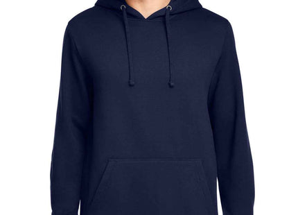 New Era Comeback Fleece Pullover Hoodie NEA550 True Navy Athletic Heather
