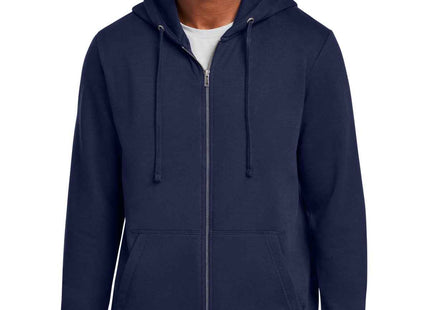 New Era Comeback Fleece FullZip Hoodie NEA551 True Navy
