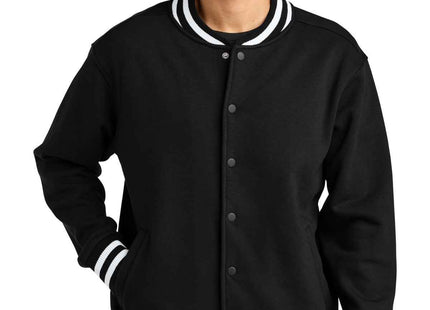 New Era Varsity Heavyweight Fleece Jacket NEA560 Black
