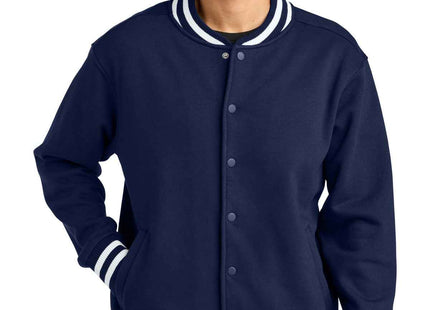 New Era Varsity Heavyweight Fleece Jacket NEA560 True Navy