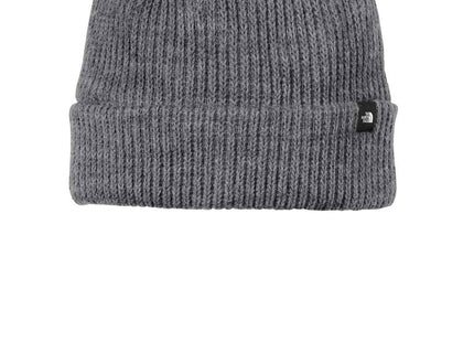 The North Face Circular Rib Beanie NF0A7RGH TNF Medium Grey Heather OSFA